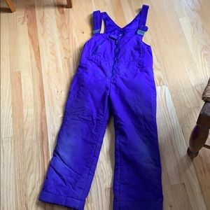 Purple Rugged Bear snow pants